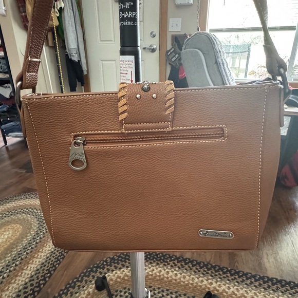 Montana West Brown Crossbody Bag - Picture 3 of 4